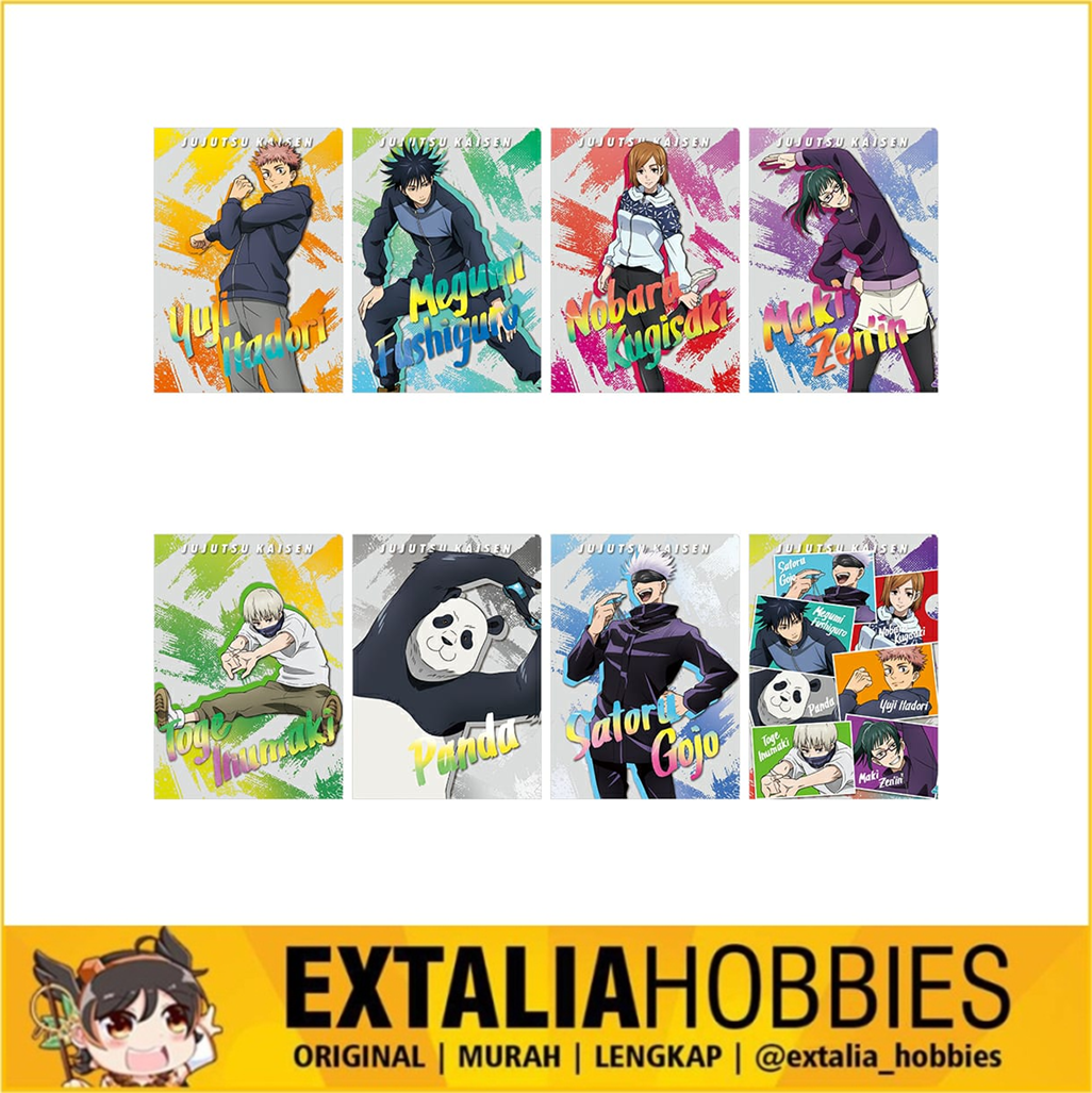 Jujutsu Second Prize F: Clear File Set Jujutsu Second Prize F: Clear File Set